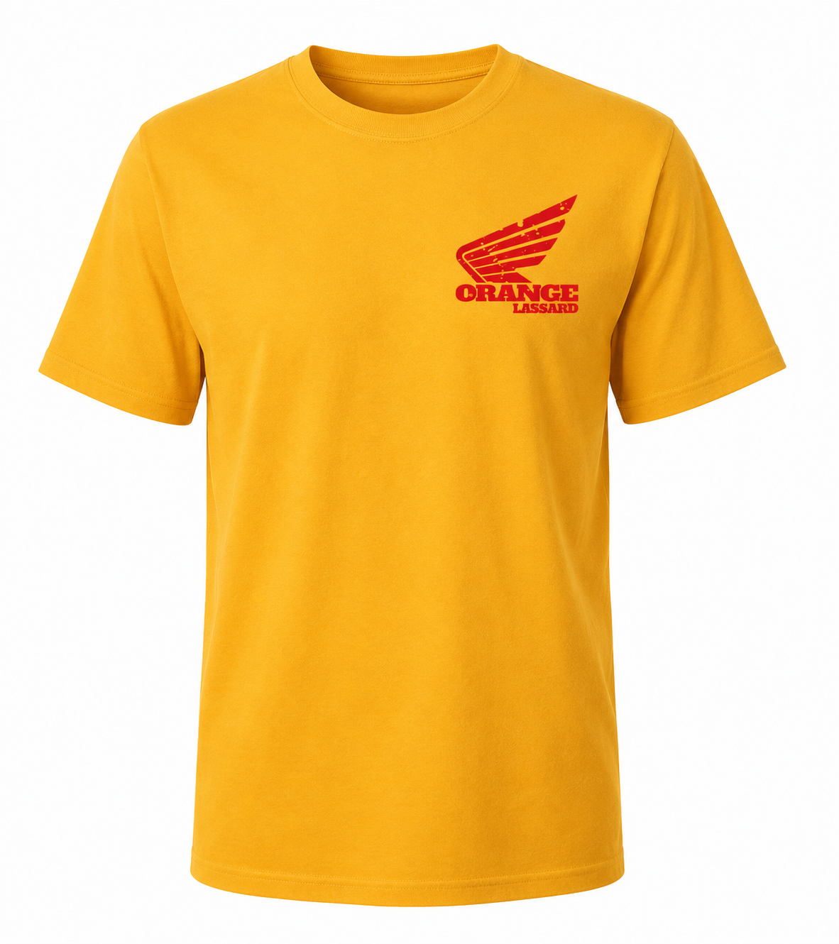 T-shirt 3 Roues Orange Lessard
