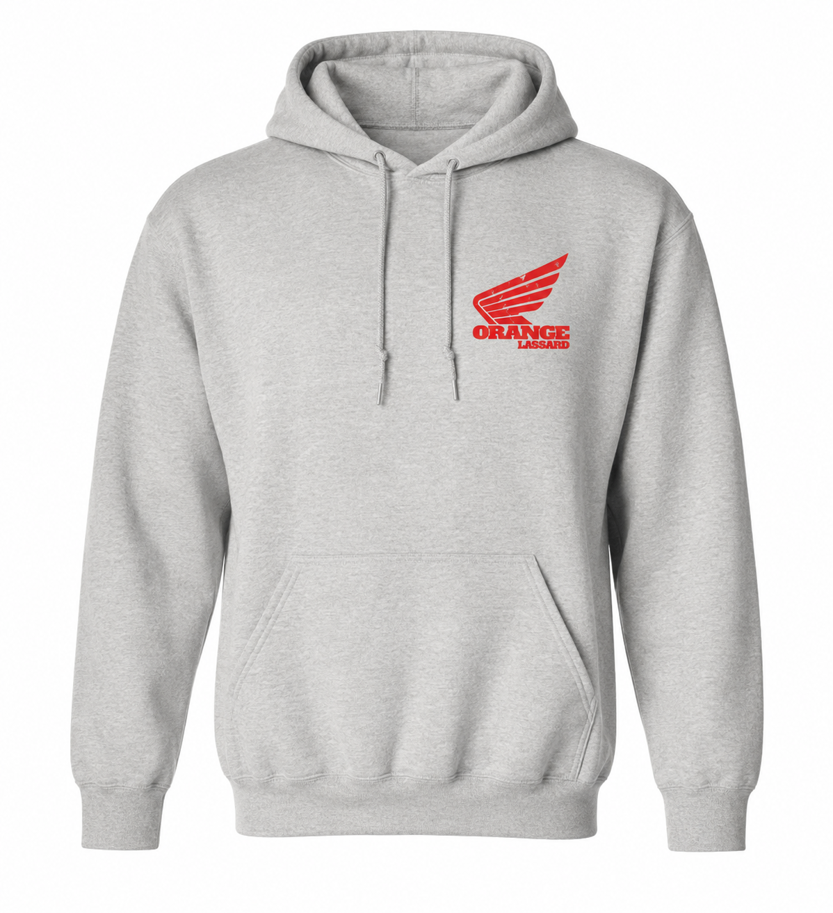 Hoodie Orange Lessard 3 Roues