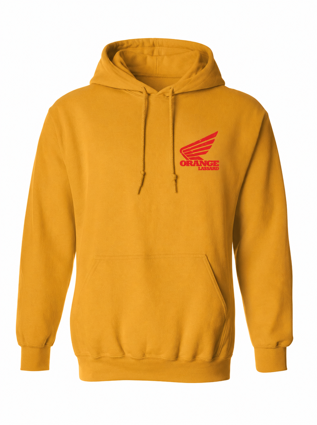 Hoodie Orange Lessard 3 Roues